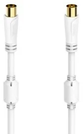 Hama Kabel antenowy 100dB wtyk antenowy gniazdo antenowe 10m pozłacany > PIĄTY PRODUKT 99% - Kable - miniaturka - grafika 3