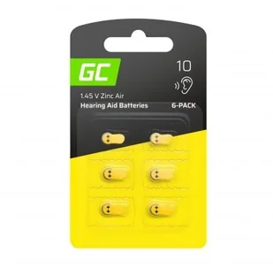 Baterie P10 PR70 GREEN CELL ZincAir (6 szt.) - Baterie i akcesoria - miniaturka - grafika 2