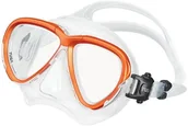 Maski do nurkowania - TUSA Maska Intega przezroczysty/pomarańczowy - miniaturka - grafika 1