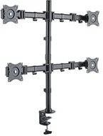 Uchwyty do monitorów - PureMounts Puremounts schreibtischhalterung do monitorów 1 czarny PM-OFFICE-04 - miniaturka - grafika 1