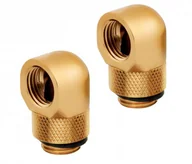 Chłodzenie wodne - Corsair Hydro X 90° Rotary Adapter Twin Pack Gold - miniaturka - grafika 1