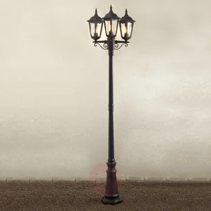 Konstsmide Bajkowa latarnia FIRENZE, czarna - Lampy ogrodowe - miniaturka - grafika 2