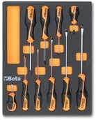 Śrubokręty - Beta KPL.WKRĘTAKÓW 10SZT.W MIĘKKIM WKŁ.PROFIL 2450/M208 - miniaturka - grafika 1