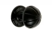 Akcesoria do drzwi - Gałka kula AMIG 16 czarna - miniaturka - grafika 1