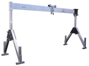 999 99967553 Suwnica bramowa aluminiowa składana z kołami na sprężynie udźwig 1500 kg szerokość 5,23m wys dla pracy wciągarki 2,2-4,00m szerokość stelarzy 2,30m) 67553-uniw - Wciągarki - miniaturka - grafika 3