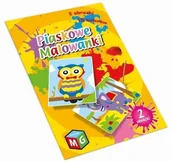 Zabawki kreatywne - MULTIGRA Multigra, piaskowe obrazki Sowa i Słoń, zestaw - miniaturka - grafika 1