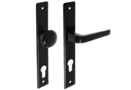 Klamki - Gałko-klamka stała 90 WB czarna - miniaturka - grafika 1