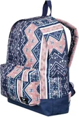 Plecaki - Roxy plecak damski SUGAR BABY Med Blue Newport Border Sw BTE7 - miniaturka - grafika 1
