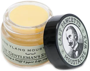 CAPT FAWCETT CAPTAIN FAWCETT Zestaw Ylang Ylang Wosk + Składany Grzebień do Wąsów - Kosmetyki i akcesoria do pielęgnacji brody - miniaturka - grafika 4