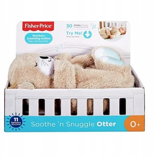 Fisher Price Wydra usypianka-przytulanka FXC66 - Szumiące zabawki - miniaturka - grafika 26