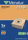Worki do odkurzaczy - Menalux 2110p, 5 worków do odkurzacza do Moulinex 2110 P - miniaturka - grafika 1
