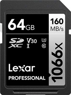 Lexar 64GB 1066x Professional SDXC UHS-1 U3 V30 - Karty pamięci - miniaturka - grafika 2