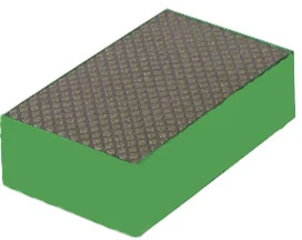 RUBI Bloczek Diamentowy Do Szlifowania P60 Spieki - Tarcze do pił - miniaturka - grafika 2