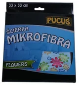 Ściereczki, gąbki, czyściki - Pucuś Ścierka mikrofibra Flowers - miniaturka - grafika 1
