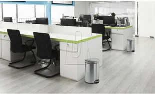 Durable Kosz 12L z pedałem Stainless srebrny metal 3401-23 - Kosze na śmieci - miniaturka - grafika 2