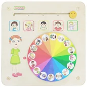 Tablice dla dzieci - Masterkidz MASTERKIDZ Tablica Edukacyjna Zarządzanie Emocjami Nauka Emocji ME15860 - miniaturka - grafika 1