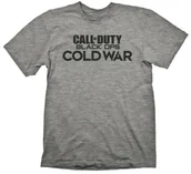 Gadżety dla graczy - KOCH MEDIA Call of Duty Cold War T-Shirt Logo Grey Melange - rozmiar XXL - miniaturka - grafika 1