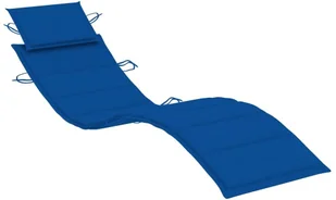 vidaXL Poduszka na leżak, kobaltowa, 186x58x4 cm 314168 - Poduszki ogrodowe - miniaturka - grafika 2