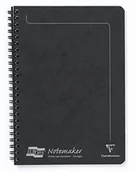 Notesy i bloczki - Clairefontaine Europa Notemaker A5 notatnik z podszewką, 120 stron - czarny 4852Z - miniaturka - grafika 1
