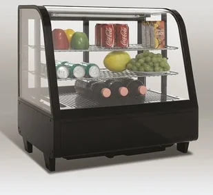 Resto Quality WITRYNA CHŁOD CUKIERNICZA NABLATOWA RTW100 100L RTW100 - Szafy i witryny chłodnicze - miniaturka - grafika 2