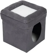 Legowiska dla kotów - zooplus Exclusive Składana kostka Dł x szer x wys. 39 x 39 x 42 cm - miniaturka - grafika 1
