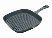 Akcesoria gastronomiczne - Vogue Patelnia grillowa | kwadratowa | żeliwna | 241x241mm M653 - miniaturka - grafika 1