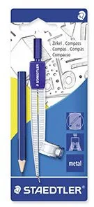 Staedtler Cyrkiel szkolny z uniwersalnym adapterem do pisaków i ołówków SB 550 55BK - Przybory szkolne - miniaturka - grafika 2