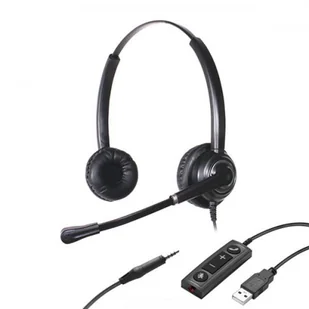 Platora Pro-M (PLA-PRO-M-USB-35) czarne - Słuchawki Platora Pro-M (PLA-PRO-M-USB-35) czarne - Słuchawki - miniaturka - grafika 2