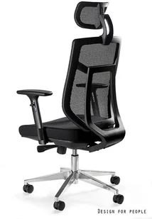 Fotel biurowy, krzesło biurowe Unique Fotel Ergonomiczny Vista kółka do parkietów - Fotele i krzesła biurowe - miniaturka - grafika 2