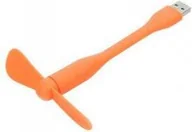 Wentylatory - Omega FAN ORANGE wentylator USB 43479 - miniaturka - grafika 1