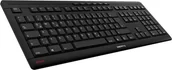 Klawiatury - Cherry JK-8500DE-2 Czarny - miniaturka - grafika 1