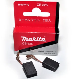 MAKITA CB325 Szczotka węglowa 194074-2 Oryginalne - Akcesoria do elektronarzędzi - miniaturka - grafika 3