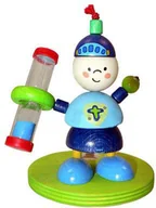 Szczoteczki do zębów dla dzieci - Hess Stojak na szczoteczkę do zębów z klepsydrą Rycerz 14526 - miniaturka - grafika 1