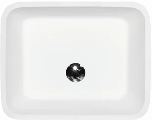 Besco Assos B&W 40x50x15 UMD-A-NBBW - Umywalki - miniaturka - grafika 5