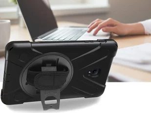 Samsung Alogy Etui Alogy Pirate Armor do Galaxy Tab A 8.0 T380/T385 z rzepem 6572X1 - Etui do tabletów - miniaturka - grafika 10