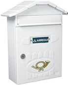 Skrzynki na listy - ARREGUI Skrzynka na listy yarza Villa przeznaczony do stosowania na zewnątrz (nierdzewna, 360 X 298 X 120 MM), biały - miniaturka - grafika 1