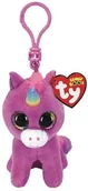 Breloczki dla dzieci - Ty Beanie Boos Rosette Fioletowy Jednorożec 8,5cm - miniaturka - grafika 1