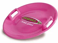 Sanki i ślizgacze - Jamara 460371 460371-Snow Play talerz antypoślizgowy 60 cm uchwyty po obu stronach, bardziej trwały, solidny korpus z tworzywa sztucznego, super zabawne motywy na antypoślizgowej misce, lekka waga tyl - miniaturka - grafika 1
