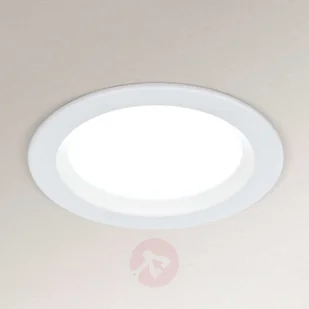 Orion Ściemniana oprawa wpuszczana LED Spock 9cm biała - Oprawy, klosze i abażury - miniaturka - grafika 2