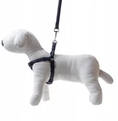 Szelki dla psów - Smycz+szelki Soft Style Happet czarne odblask XL 2 - miniaturka - grafika 1