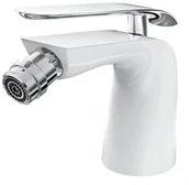Baterie bidetowe - Art Platino Bateria bidetowa Art Platino Emira chrom/biały EMI-BB.040BC - miniaturka - grafika 1
