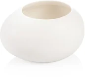 Donice - Tescoma FANCY HOME STONES OSŁONKA NA MAŁĄ DONICZKĘ BIAŁA CERAMIKA 907960.11 - miniaturka - grafika 1