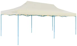 vidaXL Kremowy namiot imprezowy, rozkładany, 3 x 6 m 41582 - Pawilony ogrodowe - miniaturka - grafika 11