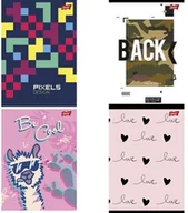 Artykuły biurowe - St. Majewski St. Zeszyt A4 32k linia podwójna dwukolorowa lamin. - miniaturka - grafika 1