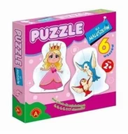 Puzzle - Alexander Puzzle dla maluszków królewna - miniaturka - grafika 1