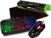 Zestawy myszka + klawiatura - FURY Spitfire + Podkładka EGM211R EGM211R - miniaturka - grafika 1