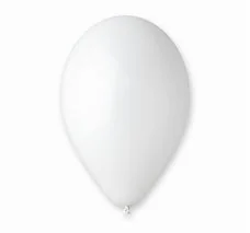 Gemar Balon, 12", biały, 100 sztuk - Kubki dla dzieci - miniaturka - grafika 2