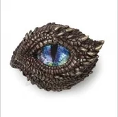 Pudełka i szkatułki - Veronese SZKATUŁKA OKO SMOKA (WU77326A4) - miniaturka - grafika 1