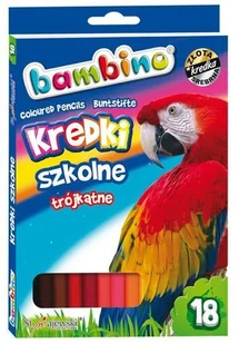 St. Majewski Kredki BAMBINO ołówkowe 18kol. - Przybory szkolne - miniaturka - grafika 2