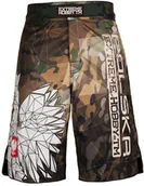 Kimona, stroje i obuwie - Extreme Hobby Spodenki, Grappling Polska Camo, rozmiar XL, zielony - miniaturka - grafika 1
